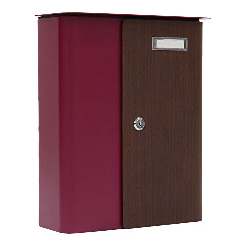 Rottner Briefkasten Splashy (Berry Holzoptik)