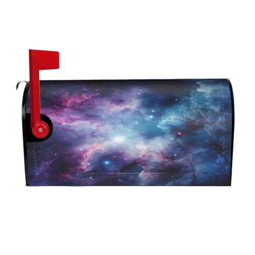 Bunte Galaxie-Druck-Briefkasten -Abdeckung, Gartendekoration, zwei Größen zur Auswahl