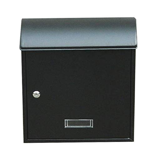 Briefkästen Wand Briefkasten Abschließbare Klassische Premium-Mailbox mit Top-Loading Briefschlitz Wetterfeste Mailbox 14.17in X3.93in X15.35in