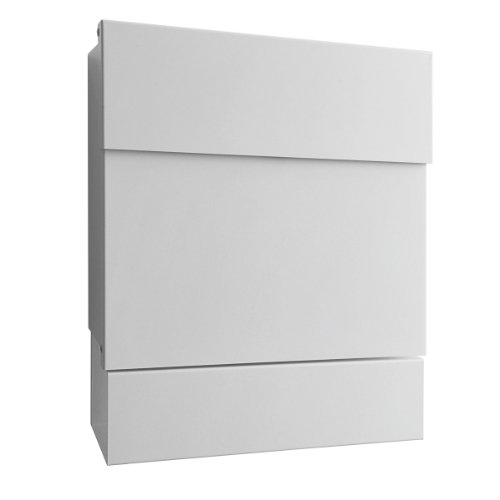 Radius Briefkasten Letterman 5 weiss mit Zeitungsrolle - 561 E