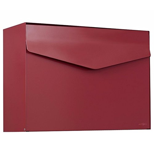 MEFA Briefkasten Letter (112) Oxydrot RAL 3009 Wandbriefkasten
