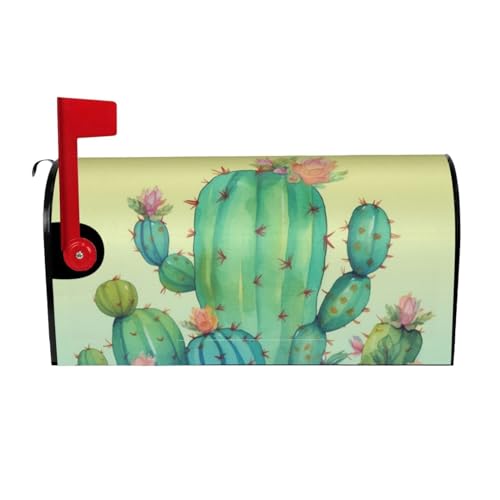 Willkommensbriefkasten-Ab deckung, lustiger Kaktus, magnetische Briefkasten-Abdeckung, dekorativer Urlaub, Briefkasten, Abdeckung für Zuhause, Outdoor, Garten, dekorativ