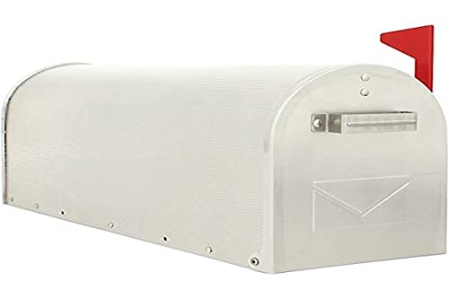 Rottner Briefkasten Mailbox ALU in Silber US Standardgröße, Postkasten