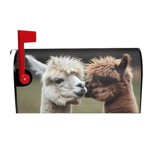 Willkommensbriefkasten-Ab deckung, lustig, Alpaka, magnetisch, für Urlaub, Briefkasten, Abdeckung für Zuhause, Outdoor, Garten, dekorativ