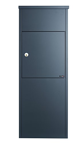 Allux 600 AN Ruko Schloss F54607 Briefkasten groß XXL 1050 x 380 x 230 mm Anthrazit