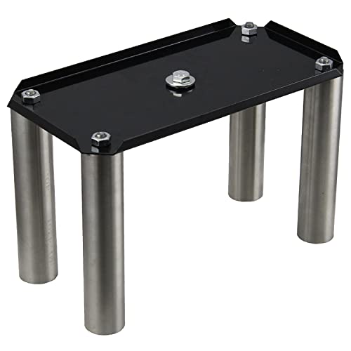 Standfuß Briefkasten Safepost Stativ 270 E Edelstahlfuß zum Einbetonieren schwarz Paket-Briefkasten-Stände r