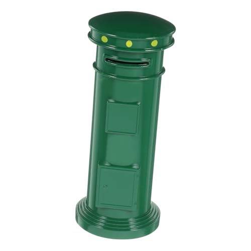 BESPORTBLE Vintage Post Sparschwein aus Nostalgischer Briefkasten als Münzaufbewahrungsbehält er und Tischdekoration Bezauberndes für Geldsparer Langlebig