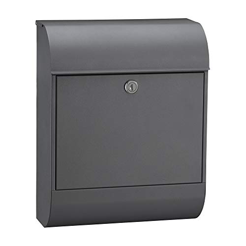 MEFA Briefkasten Pearl 872 (Einwurfklappe oben, Entnahme vorne, Größe: 450x352x160 mm) 872500DE