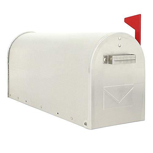 Profirst Briefkasten Mail PM 630 US-Standardgröße BxH 16,5x22 cm mechanischer Postmelder Türanschlag unten Montage auf Ständer