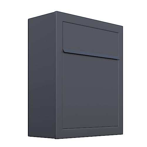 Briefkasten Base in Anthrazit - Bravios