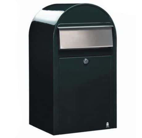 Bobi Grande Briefkasten schwarz/grün