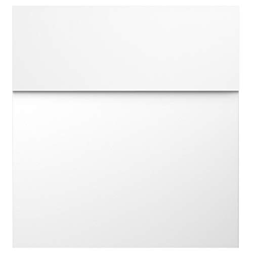 Design-Briefkasten Signal-Weiss (RAL 9003) MOCAVI Box 570 hochwertiger Wand-Postkasten groß modern wetterfest rostfrei deutsche Markenqualität