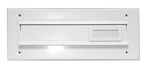 Briefeinwurf Briefschlitz Briefklappe Posteinwurf Weiß