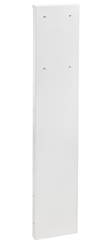 MEFA Briefkasten Säule 72 Verkehrsweiß (RAL 9016) 110x20 cm Briefkastenständer