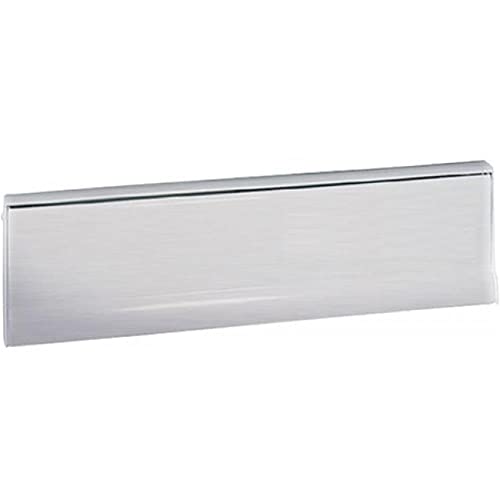 RENZ/Einzel-Briefkasten für Türen & Tore/RAL-Farbe / 8 Liter Durchwurfbriefkasten/Edel stahl-V4A-Einwurfklappe/D ein-Briefkasten.de