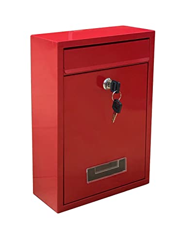 Kippen 10005AR - Briefkasten Modell Mail, Rot