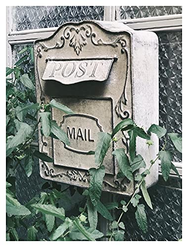 Handgefertigte Retro-Briefkästen aus Metall für den Garten