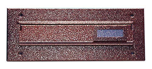 Briefeinwurf Briefschlitz Briefklappe Posteinwurf Antik Kupfer