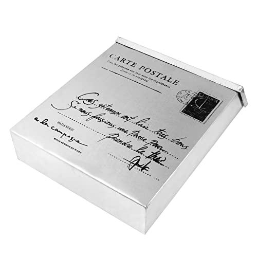 Gadpiparty Retro-briefkasten Aus Eisen – Großer Stauraum – Einfache Installation – Dekorativer Briefkasten Für Zuhause