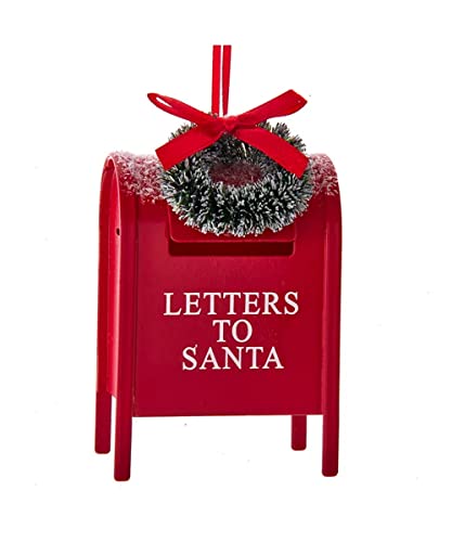 Briefkasten-Ornament mit Buchstaben an den Weihnachtsmann