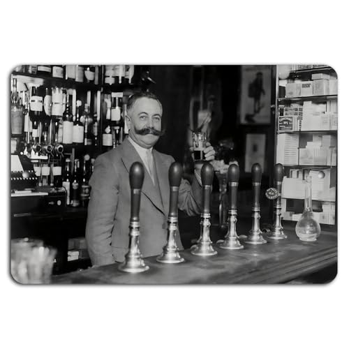 Ein Hoch auf Vintage-Vibes: Klassische Bar-Nostalgie blechschilder retro mit sprüchen vintage home deko 12x8 inch/30x20cm