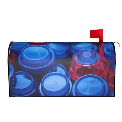 Willkommens-Briefkastenab deckungen, magnetische Standard-Größe, Kunststoff-Flaschenversch lüsse, magnetische Briefkastenabdeckungen, Briefkasten-Abdeckung für den Außenbereich, Garten, Hof,