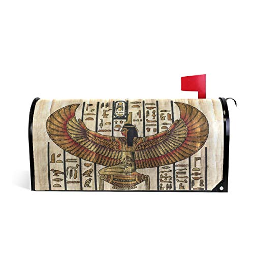 Hunihuni Magnetische Briefkasten-Abdeckung antike ägyptische Briefkasten-Dekoration
