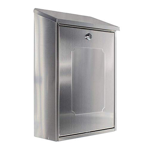 Rottner Edelstahl-Briefkasten Varese T03096