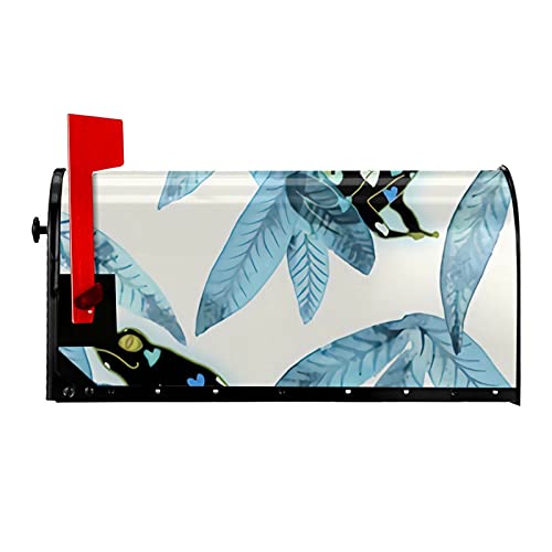 Magnetischer Briefkastenüberzug mit Herz-Frosch-Motiv, für den Briefkasten, Gartendekoration, Standardgröße 53,3 x 45,7 cm