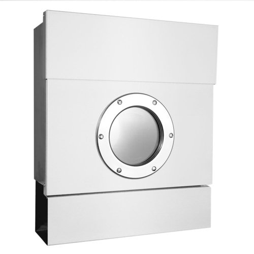 Radius Letterman 2 inkl. Zeitungsrolle Weiss Briefkasten - 505 e