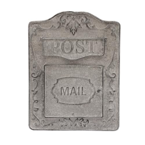 biusgiyeny Briefkasten-Wandhalterung , Vintage-Briefkasten, Briefkästen/Wandhalterun g, Außenbereich, antiker Stil, nostalgischer Charme, Heimdekoration