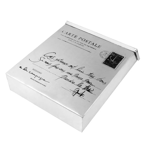 HEMOTON Einzigartiger Retro-briefkasten Aus Eisen – Foto-Accessoire Briefkasten-Ornament Modische Deko-Box