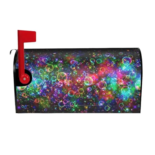 Hell schöne bunte Kunstdruck-Briefkasten-Ab deckung, Gartendekoration, zwei Größen zur Auswahl