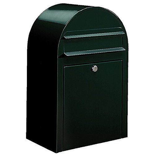Bobi Classic Briefkasten COL 6064 schwarzgrün Wandbriefkasten