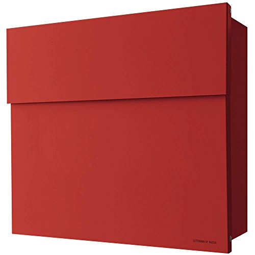Radius Briefkasten Letterman 4 rot Wandbriefkasten 560r