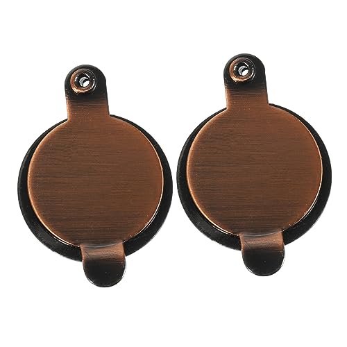 SOLUSTRE 2 Stück Türspiegel Anti Späh Abdeckung Guckloch Sichtschutz Guckloch Abdeckungen Und Schlafzimmerschutz Wohnungstür Katzenaugen Guckloch Abdeckungen Tür Guckloch Abdeckung