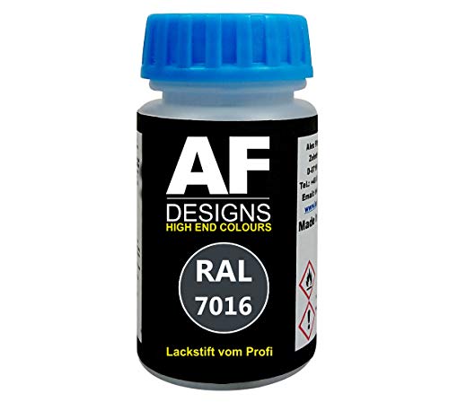 Alex Flittner Designs Lackstift RAL 7016 ANTHRAZITGRAU seidenmatt 50ml schnelltrocknend Acryl