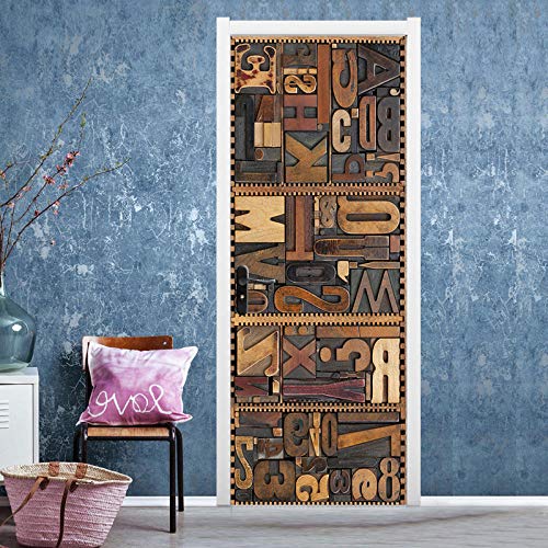 Türaufkleber Für Zu Hause Kreative Briefkasten Tür Aufkleber Schlafzimmer Wohnzimmer Dekoration Malerei Wasserdicht Selbstklebend