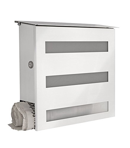 Heibi Edelstahl Briefkasten GECCO